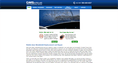 Desktop Screenshot of gmsautoglass.com